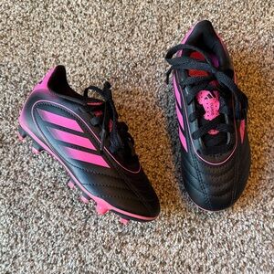 Adidas | Goletto Ix Firm Ground Multi Ground Soccer Cleats in Black & Pink